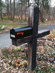 Metal Box - Installed onto an Existing Wooden Post - $50